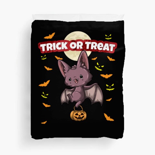Trick Or Treat Scary Creepy Halloween Monster Duvet Covers