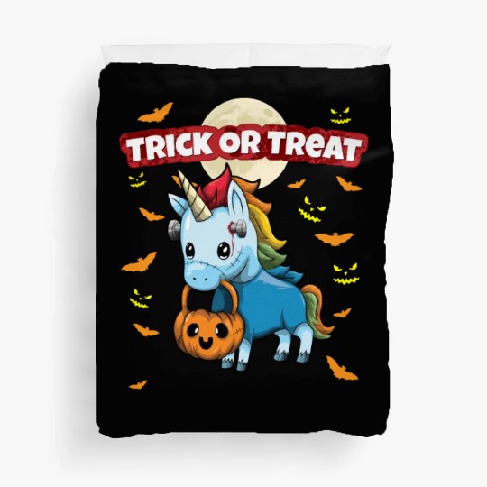 Trick Or Treat Scary Creepy Halloween Monster Duvet Covers