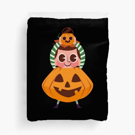 Halloween Trick or Treat with Cartoon Character Duvet Covers
