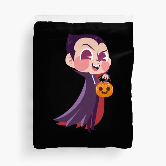 Halloween Trick or Treat with Cartoon Character Duvet Covers