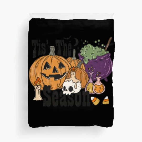 Fun Halloween Designs Tis the Season Duvet Covers