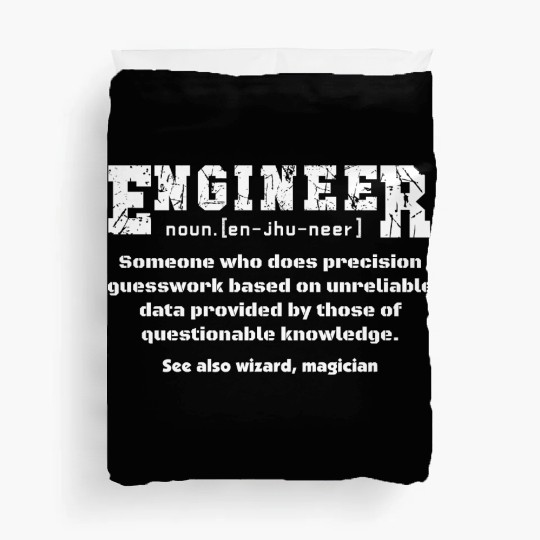 Engineer , Wizard, magician Duvet Covers
