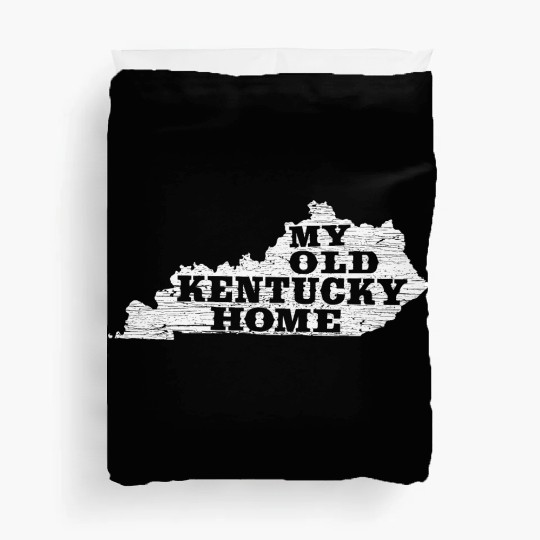My Old Kentucky Home State Vintage Rustic Chic Duvet Covers