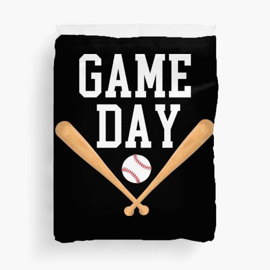 Game Day Baseball Baseball Life, Softball Duvet Covers