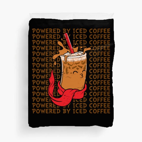 Powered by Iced Coffee Duvet Covers