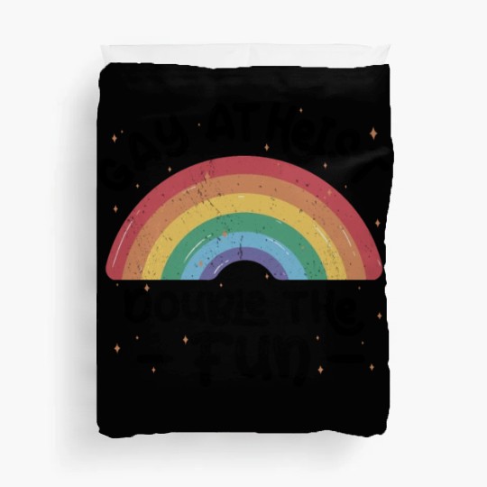 Gay LGBTQ Atheist Atheism Anti Religion Securalism Duvet Covers