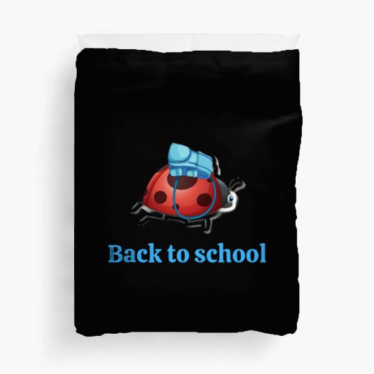Ladybug back to school Duvet Covers