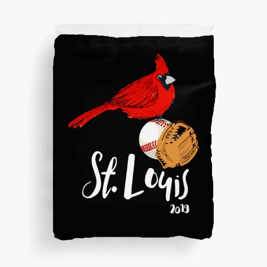 Saint Louis Red Cardinal 2019 Bird Player Duvet Covers