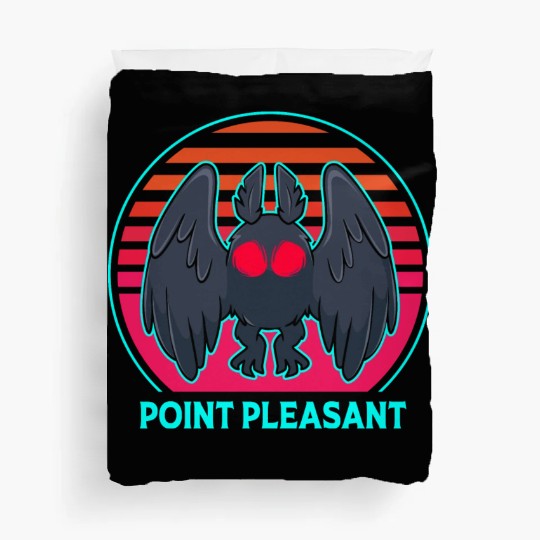Cryptozoology Folklore Mothman Point Pleasant Duvet Covers