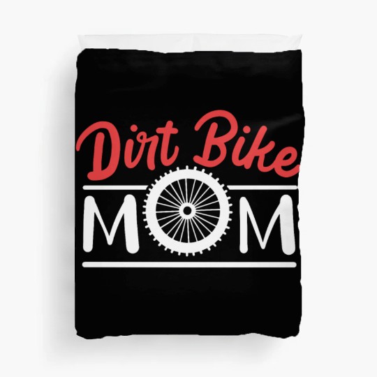 Dirt Bike Mom Duvet Covers