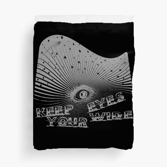 Eyes Wide Winter Come 2 The Light Grey Duvet Covers