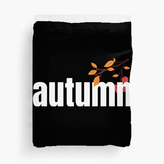 Autumn Tree Orange Fall Leaves The Season Duvet Covers