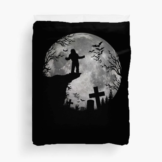 Halloween Werewolf Witchs Full Moon trick or treat Duvet Covers