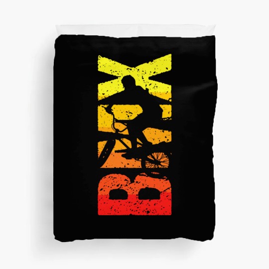 Cool Vintage Bmx Bike Fan Racing For Boys Girls Ki Duvet Covers