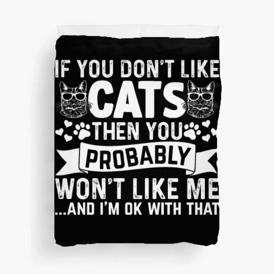 Cat Owner Cat Lover Baby Cats I Cute Cat Lover Duvet Covers