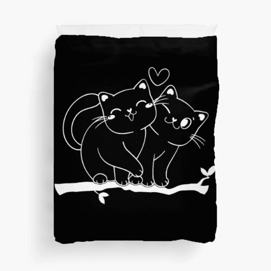 Cat Owner Baby Cats Owner Cute Cat Lover I Cute Ca Duvet Covers