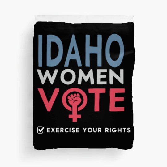 Idaho Women Vote Voter 2022 Election Feminist Duvet Covers