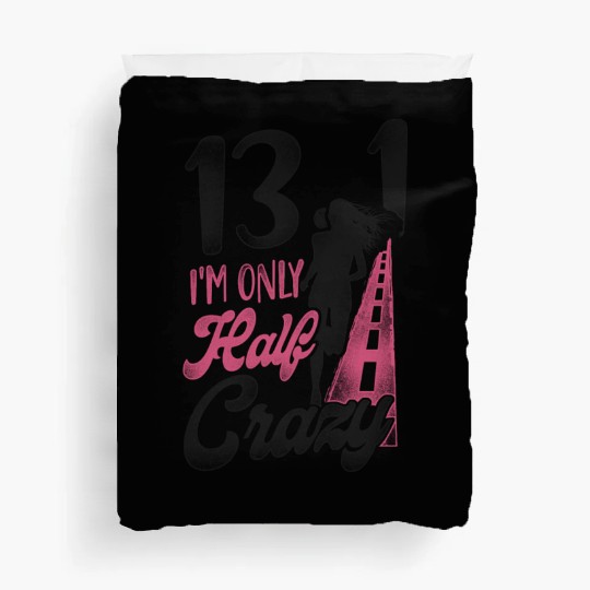 Running Runner Half Marathon Half Duvet Covers