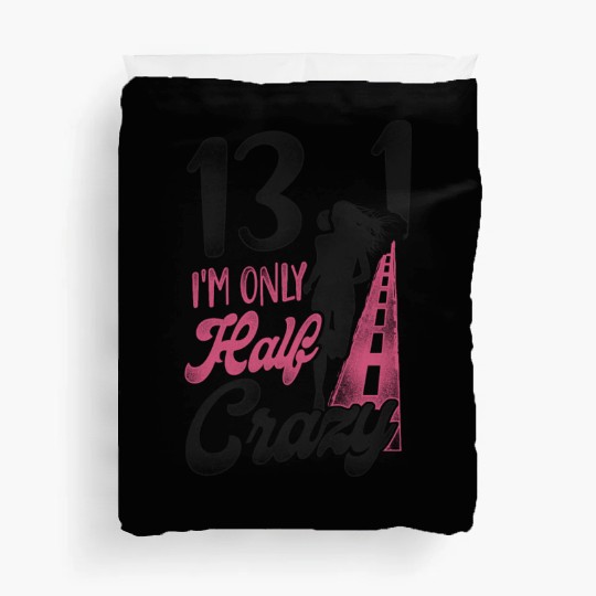 Running Runner Half Marathon Half Duvet Covers