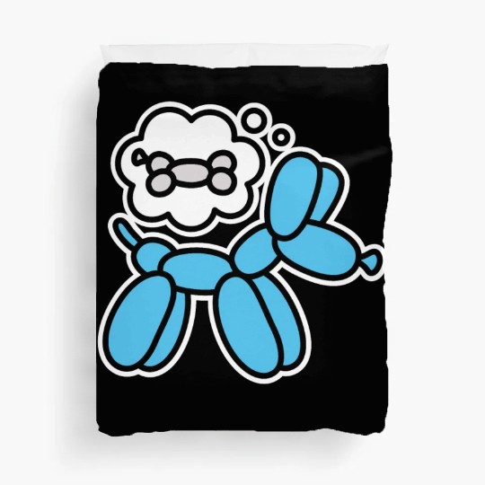 Balloon animal balloon dog balloon artist bone Duvet Covers