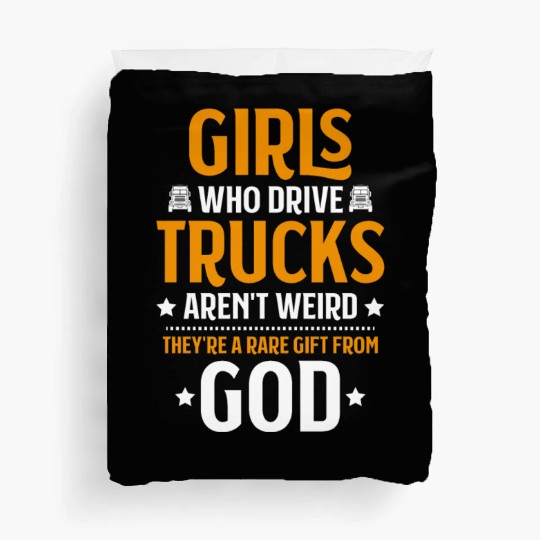 Trucker Truck Driver Truckie HGV Driver Teamster Duvet Covers