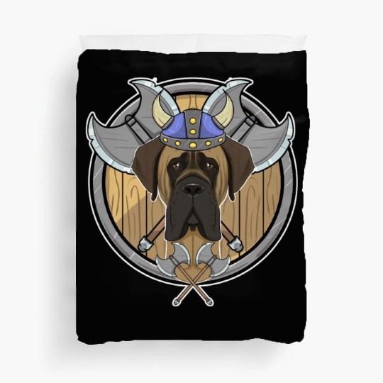 Mastiff I Valhalla I Viking Duvet Covers