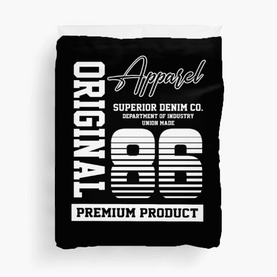 1986 Vintage Birthday Vintage Gift Retro Duvet Covers