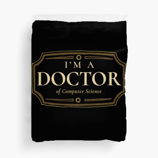 Computer Science PhD Doctorate Graduation Gift Duvet Covers