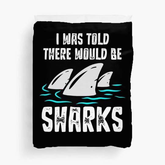 Feeling Jawesome, Shark, Sharks Duvet Covers