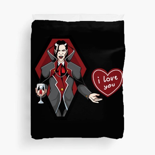 VAMPIRE LOVE YOU Duvet Covers