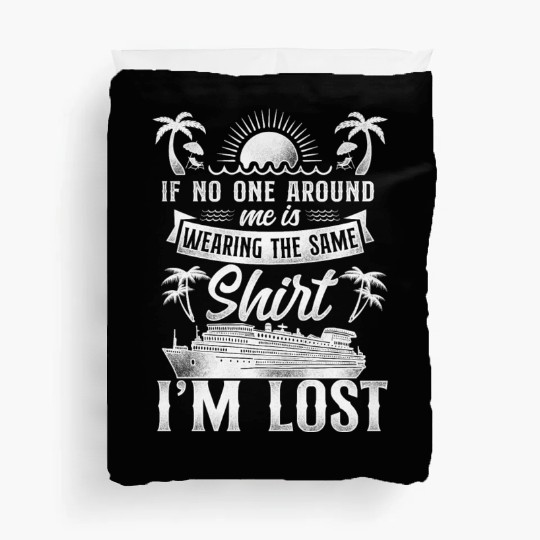 Cruise Ship Vacation Friends Duvet Covers