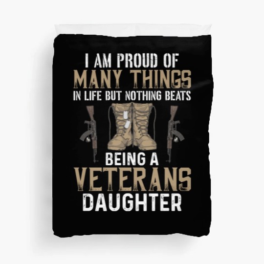 Best Veterans Daughter Duvet Covers