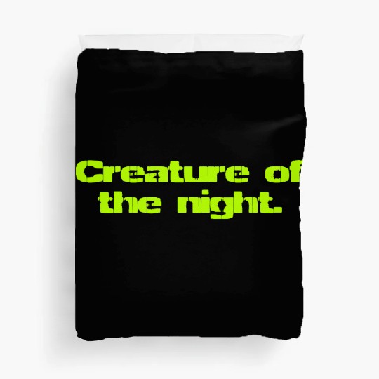 Creature Of The Night Duvet Covers