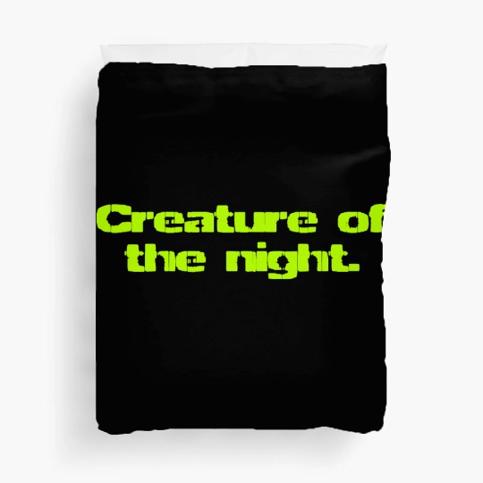 Creature Of The Night Duvet Covers