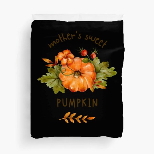 Orange Cute Pumpkin Duvet Covers