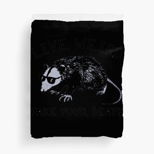 Live Weird Possum Duvet Covers
