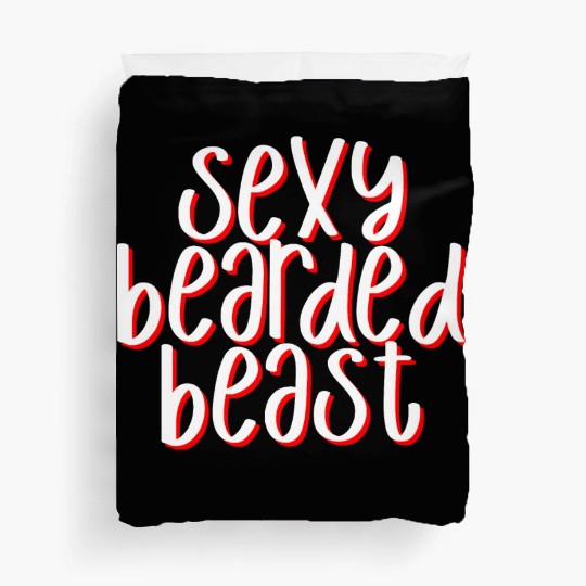 Sexy Bearded Beast 3 Duvet Covers