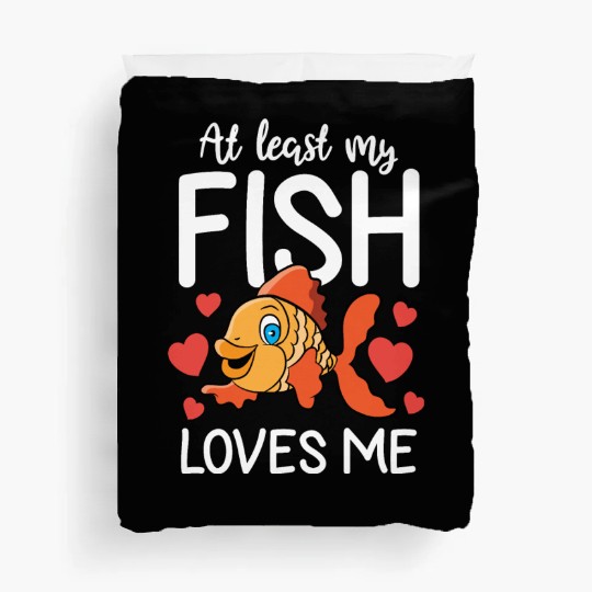 Fishing Valentine Clothes Gift for Him Her My Duvet Covers
