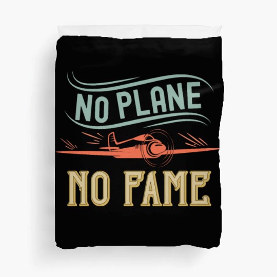 Airline Pilot Aviation Pun For a Corporate Pilot Duvet Covers