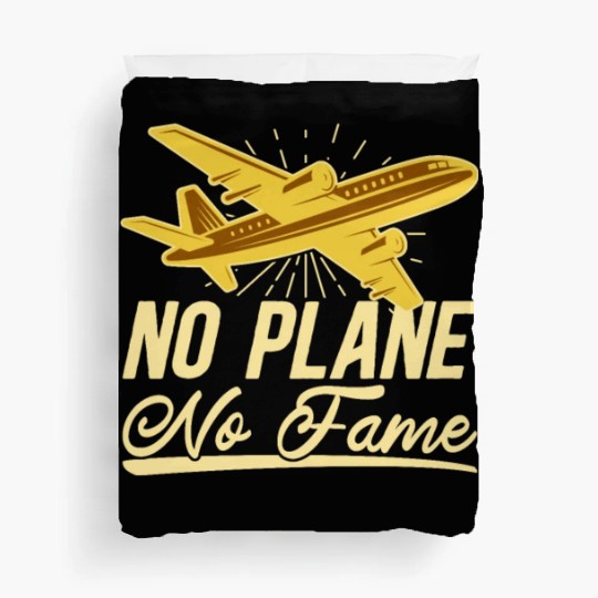 Airline Pilot Aviation Pun For a Corporate Pilot Duvet Covers