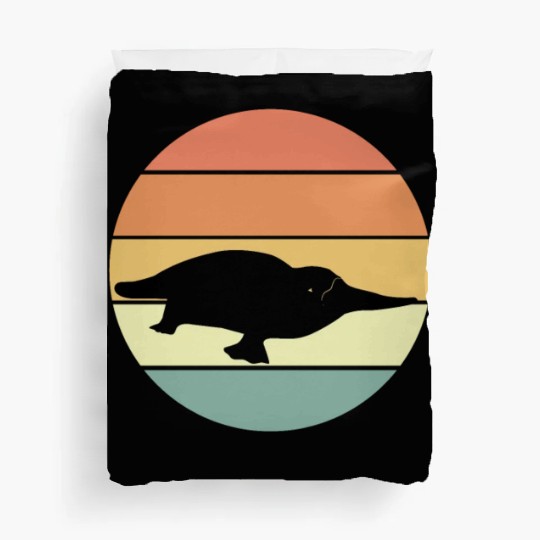 Retro Platypus Duvet Covers