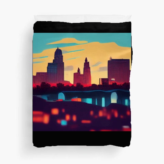 Kansas City comics Duvet Covers