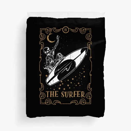 Tarot Card Occult Club Gothic Surfer Duvet Covers