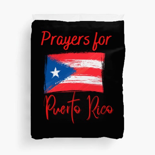 Puerto Rico Prayers Duvet Covers