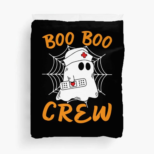 Halloween Costume - Boo Boo Crew Ghost Duvet Covers