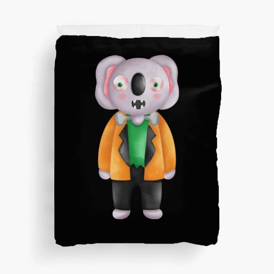 Koala bear in a zombie costume Duvet Covers