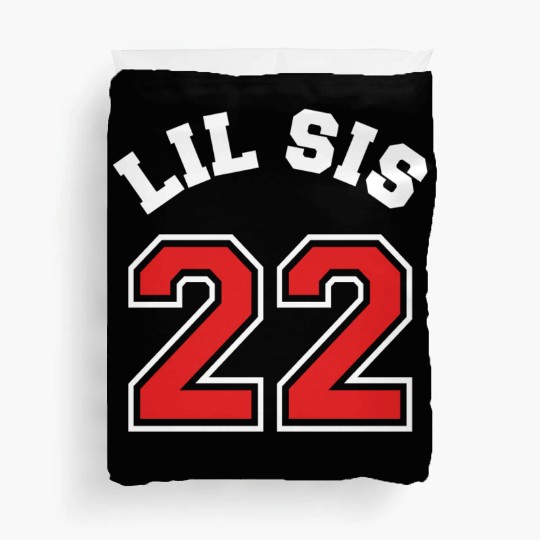 Lil Sis 2022 Little Sister Baby Family Birth Child Duvet Covers