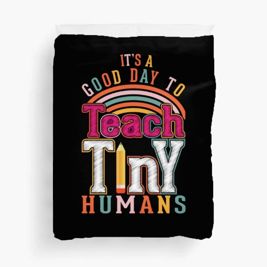 Elementary School Love Teaching Kids Teacher Duvet Covers