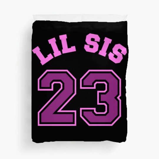 Lil Sis 2023 Little Sister Baby Family Birth Child Duvet Covers