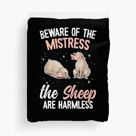 Cute Lamb Saying - Farmer & Sheep Duvet Covers